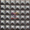 Silver Convex Surface Metal Stainless Seel Mosaic (CFM917)